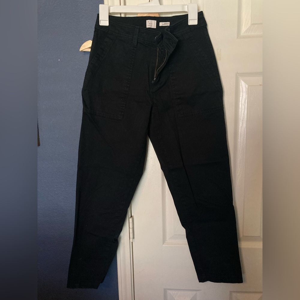 a new day Black Cropped Pants